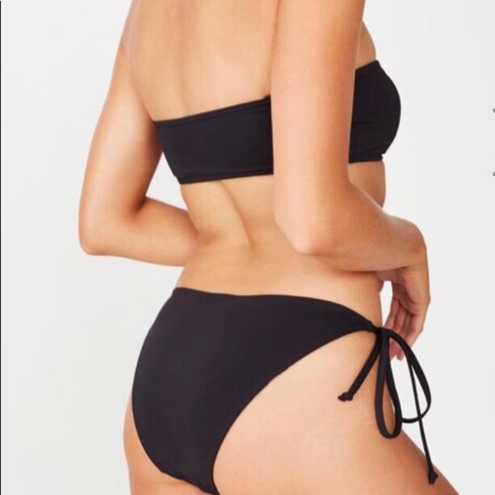 COTTON ON TIE SIDE SEAMLESS CHEEKY BIKINI